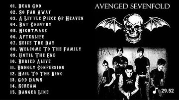 AVENGED SEVENFOLD BEST OF ROCK SONG COLLECTION 2025💀