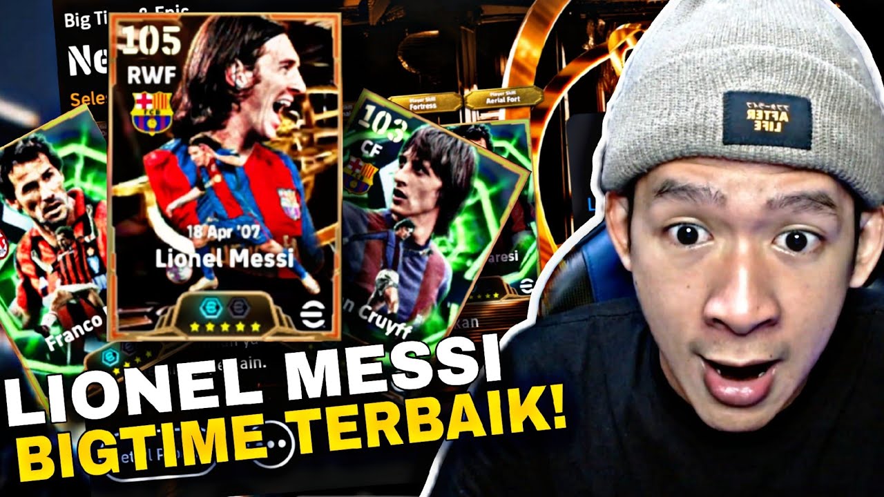 LANGSUNG SAJA MESSI BIGTIME TERBAIK! NEW YEAR eFootball 2026 Mobile