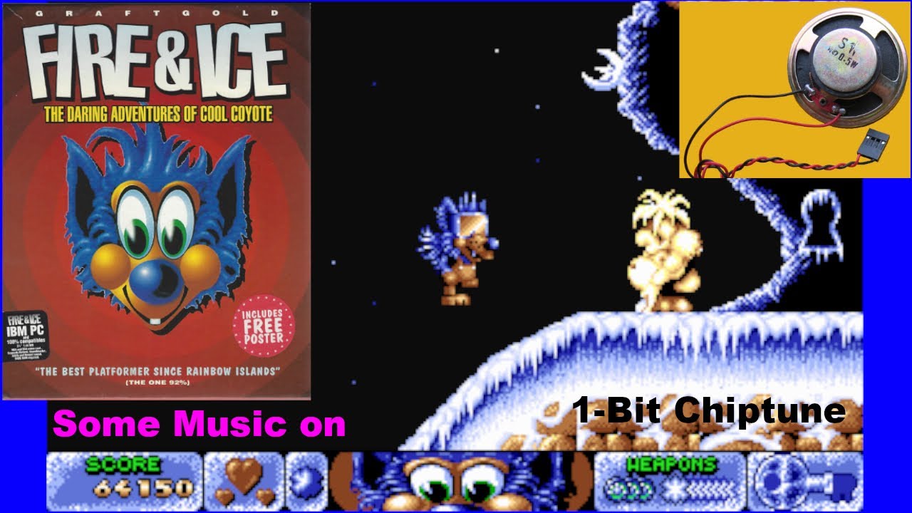 Jeu FIRE & ICE Sur PC – RENEGADE SOFTWARE – Bon État – Vintage IBM