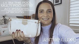 LOUIS VUITTON MINI POCHETTE ACCESSOIRES PINK EMPREINTE LEATHER UNBOXING(BY  THE POOL COLLECTION 2021) 