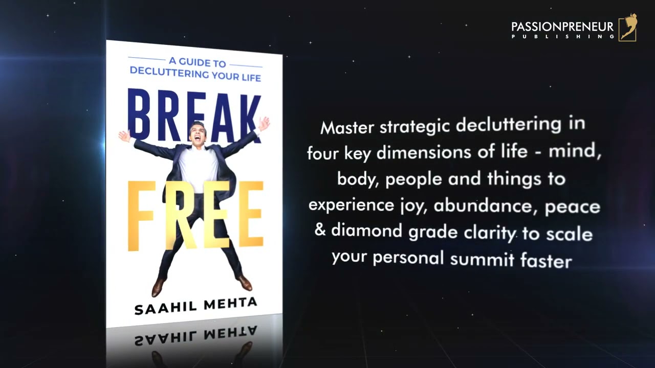 Book Launch Trailer - "Break Free" by Saahil Mehta