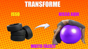 O que pode substituir a bola de Pilates?
