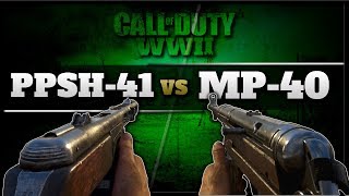 PPSH-41 vs MP-40 | What is the Best SMG in CoD WW2?