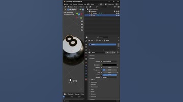 Quick 8 Ball modeling in Blender 🎱 #blender #3dmodeling #beginnertutorials