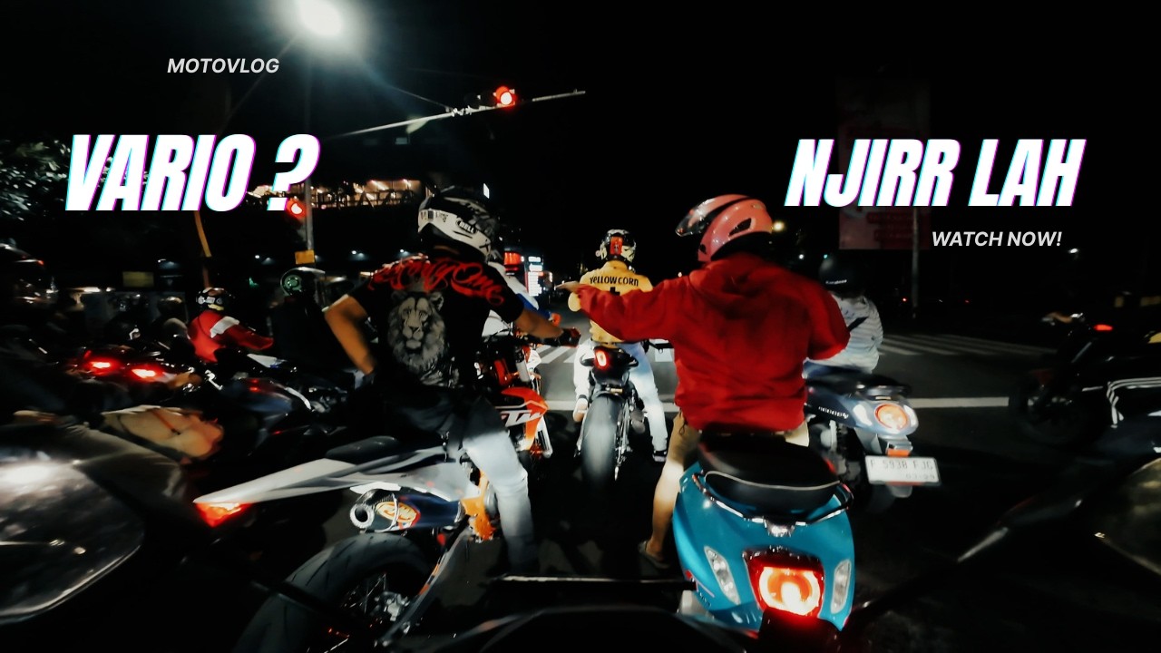 Vario 160 ngejar Motor Lebih Besar… Endingnya?!