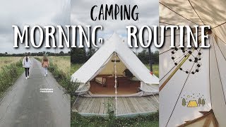 Wholesome Camping Morning Routine || Ruby Granger