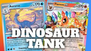 Aurorus Dinosaur Tank feat. Flareon and Sylveon!