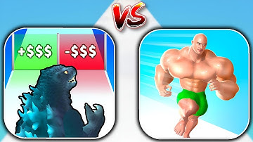 😱 New Game -- Kaiju Run Gameplay All levels walkthrough in Android, iOS | Muscle rush Gameplay