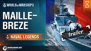 French Destroyer Maille Breze Trailer