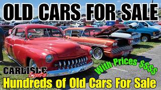 Looking for Gems in a HUGE Car Show with HUNDREDS of Old Cars for Sale | Carlisle Car Corral 2026