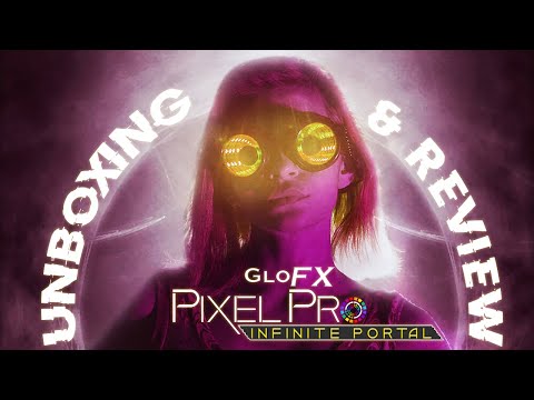 GloFX Pixel Pro Infinite Portal Goggles: Unboxing & Review