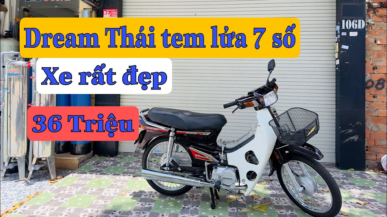 Honda Dream Thái tem lửa 7 số . Đẹp từng cm ☎️ 0707.38.68.68 Nghĩa ...