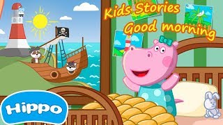 Hippo 🌼 Dzień dobry 🌼 Rodzina hipopotamów 🌼 Gry dla dzieci screenshot 5