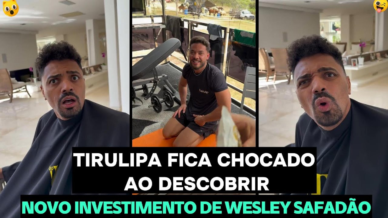 TIRULIPA DESCOBRE QUE WESLEY SAFADÃO ESTÁ INVESTINDO COM SEU BARBEIRO