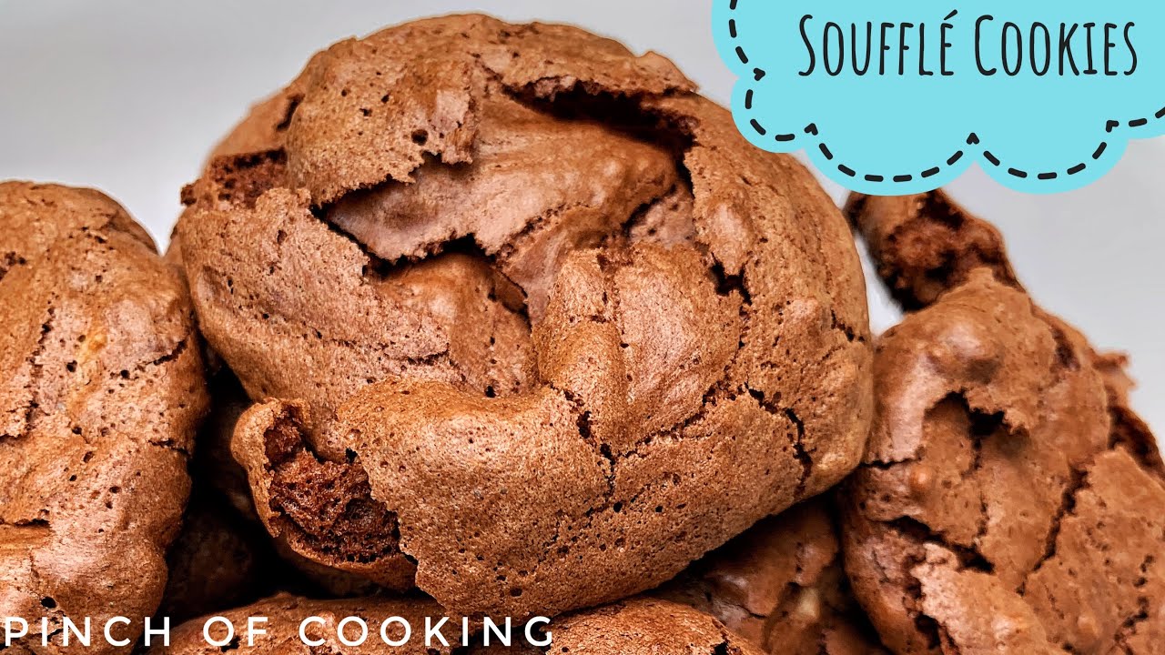 Chocolate Soufflé Cookies Flourless and Gluten Free with a Nut Free