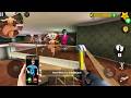 Scary Teacher 3D - troll Miss T so many ladder and traps(Mod menu) gameplay part 6165#scaryteacher3d