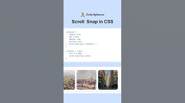 Horizontally scrollable container that will snap on elements when scrolling.