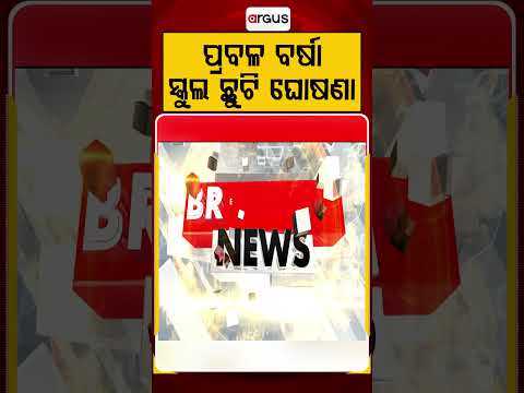 ପ୍ରବଳ ବର୍ଷା, ସ୍କୁଲ ଛୁଟି ଘୋଷଣା | Odisha Weather | Rain Alert | School Holiday | Argus News