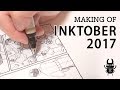 INKTOBER 2017 手描き漫画のメイキング