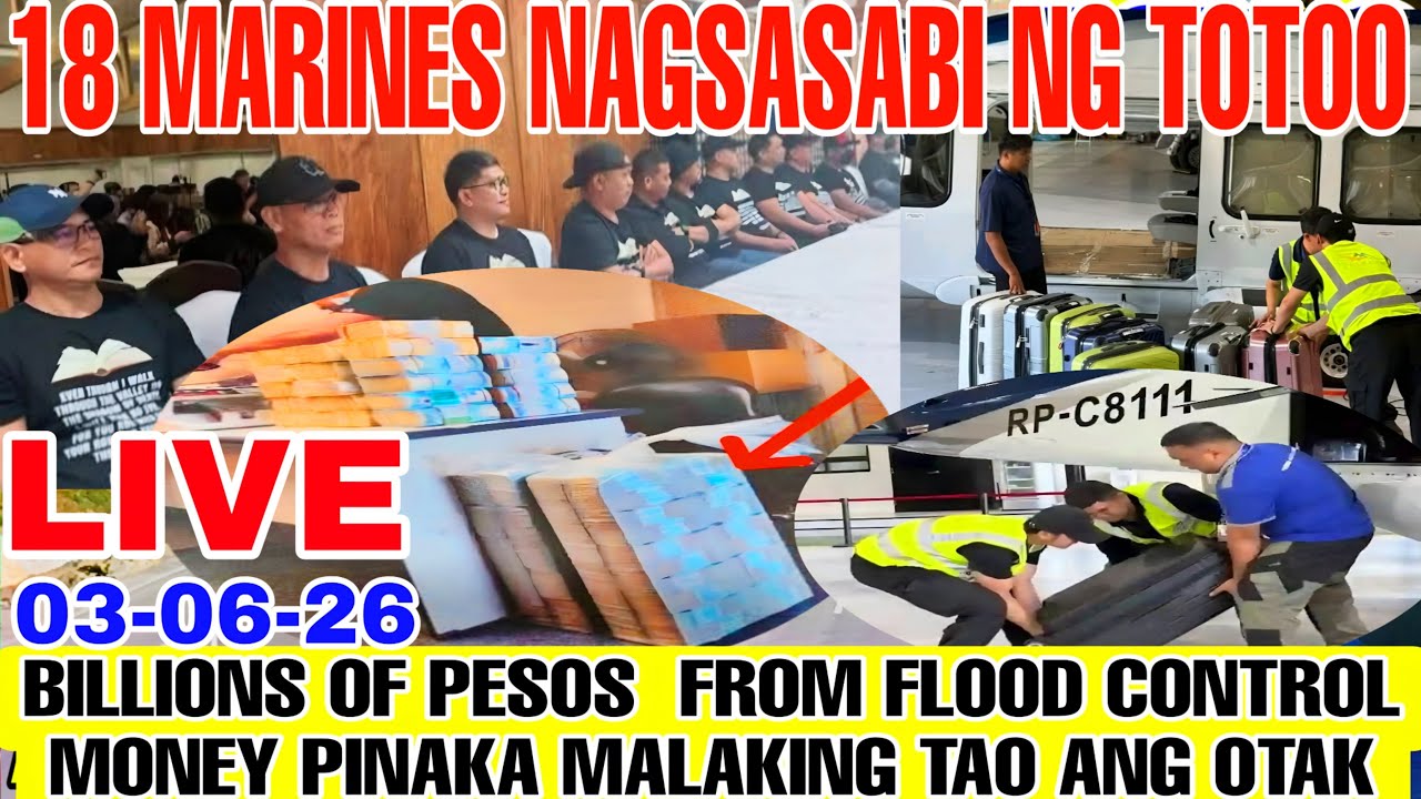 Live 18 Marines Nagsasabi Ng Katotohanan sa 805Billions Nakatanggap Ng malita