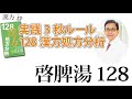 【漢方.JP】啓脾湯128〜実践3秒ルール 128漢方処方分析【新見正則が解説】