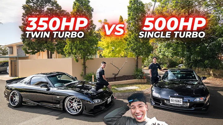 ERIC VS HAN'S MAZDA FD RX7 TOUGE BATTLE - INSANE R...
