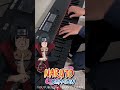 Itachi’s Theme - Senya Naruto Shippuden - Piano Cover with Violin #naruto #narutoshippuden #shorts