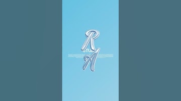 How to use 3D chrome text #motiongraphics