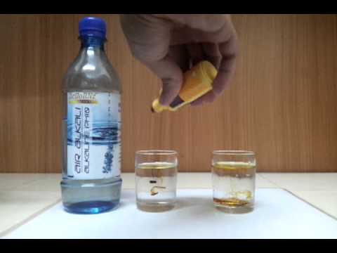 Beide Plakken Antagonist Rebornz Alkaline Water Demo - Iodine Test - YouTube