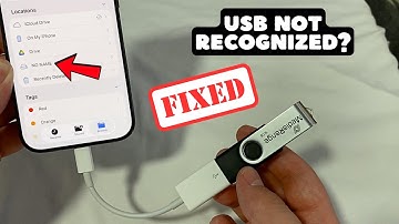 How To Fix iPhone Not Recognizing USB Flash Drive (2025)