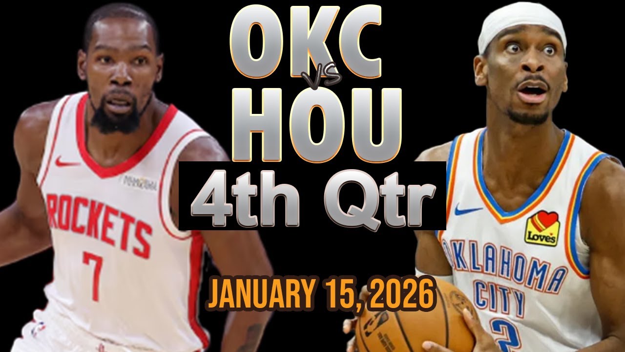 Oklahoma City Thunder vs Houston Rockets 4th Quarter Part 1 Highlight - JAN 15, 2026