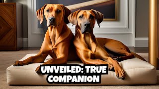 Loyal Lions or Lavish Liars? Unveiling the Truth About Rhodesian Ridgebacks as Family Dogs