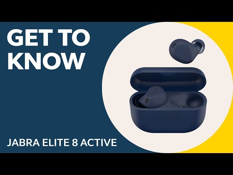 Jabra Elite 8 Active In-Ear Bluetooth-Freisprecheinrichtung Kopfhörer mit Schweißresistenz und Ladeetui Caramel