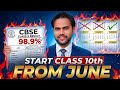 7 June से ऐसे पढ़ो to Score 98% in Class 10th Board 2027 | Time Table For Class 10