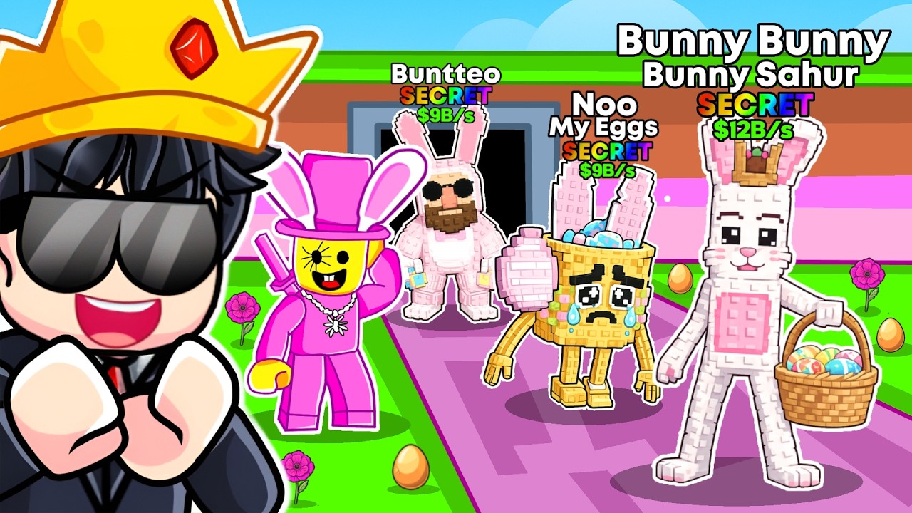 I Stole NEWEST EASTER BRAINROTS in Steal a Brainrot Roblox