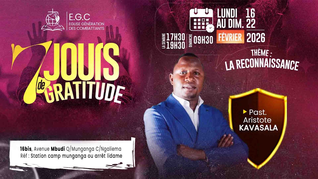 LA RECONNAISSANCE 5 | PASTEUR ARISTOTE KAVASALA