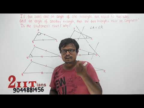 TRIANGLES Ex 10.1 Q2 Class 9 Maths ICSE  ML Aggarwal Solutions