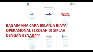 Cara Belanja BOS di SIPLAH dengan Benar Cara Belanja BOS di SIPLAH dengan Benar