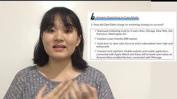 OPENTABLE CASE STUDY - ECOMMERCE CLASS