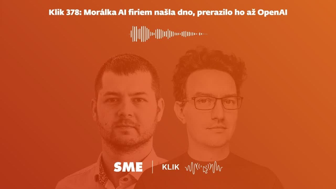 Klik 378: Morálka AI firiem našla dno, prerazilo ho až OpenAI