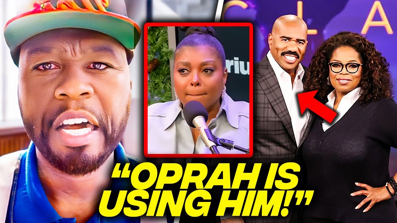 50 Cent EXPOSES Oprah For Using Steve Harvey To Cancel Taraji - YouTube