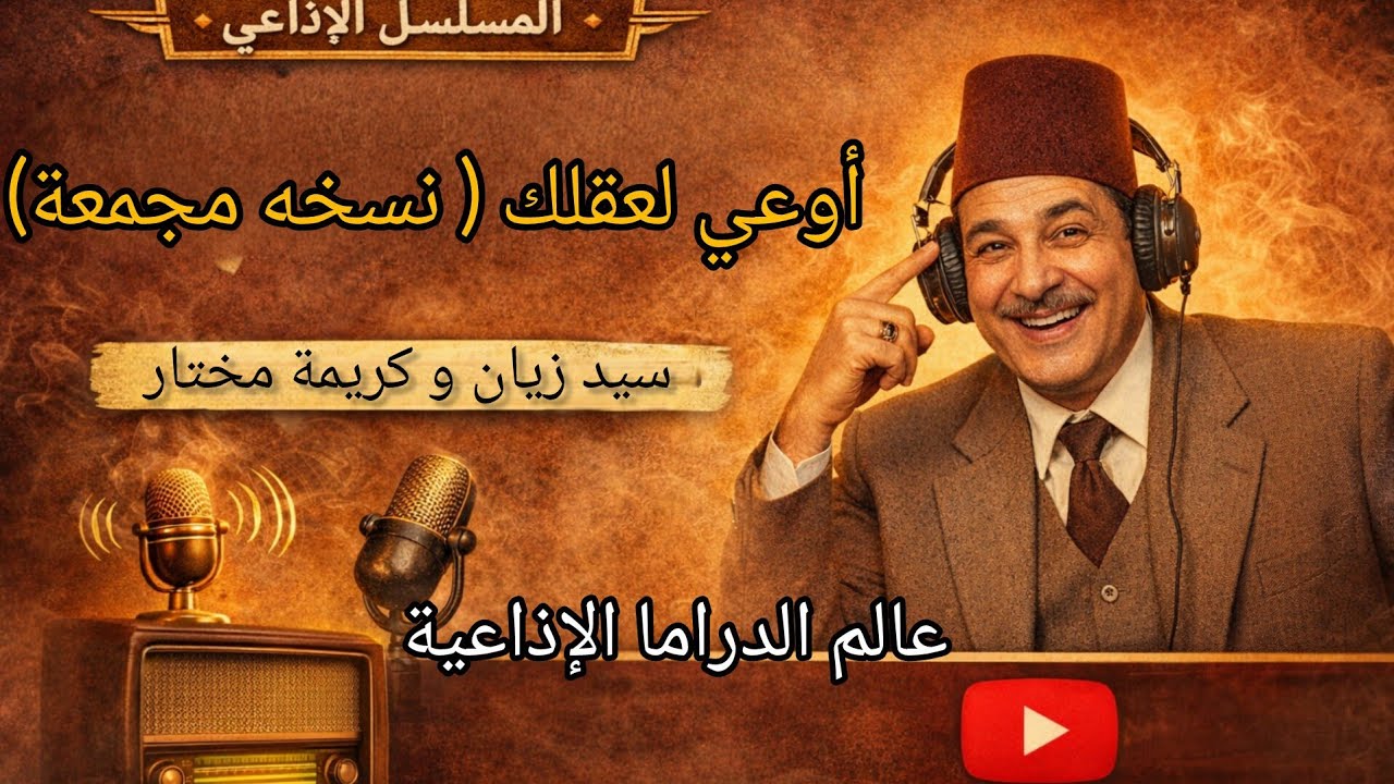 المسلسل الإذاعي أوعي لعقلك | ضحك ذكي ومواقف لا تُنسى مع سيد زيان وكريمة مختار 🎙️