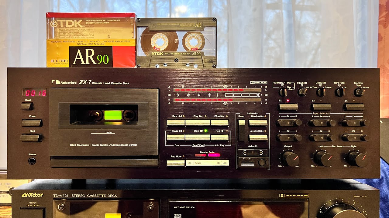 Образцовый Nakamichi ZX-7. Пришлось потрудиться! - YouTube