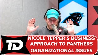 Nicole Tepper’s business approach to Carolina Panthers organizational issues