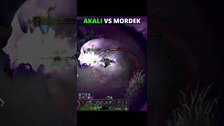 AKALI VS MORDEKA- LEAGUEOFLEGENDS #leagueoflegends #akali #shorts