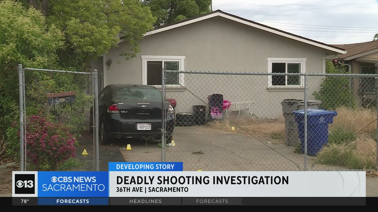 Man killed in 36th Avenue shooting in Sacramento - YouTube
