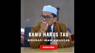 Biography Of Imam Of 4 Majestics  Lecture By Ustad Adi Hidayat