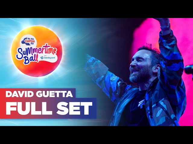 David Guetta - FULL SET from Capital's Summertime Ball 2022 | Capital class=