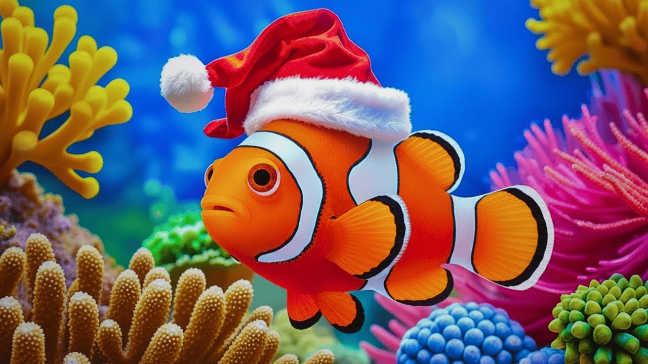 The Best Aquarium 4K Ultra HD 🐠 Stunning Coral Fish & Jellyfish - Relaxing Music for Sleep #10