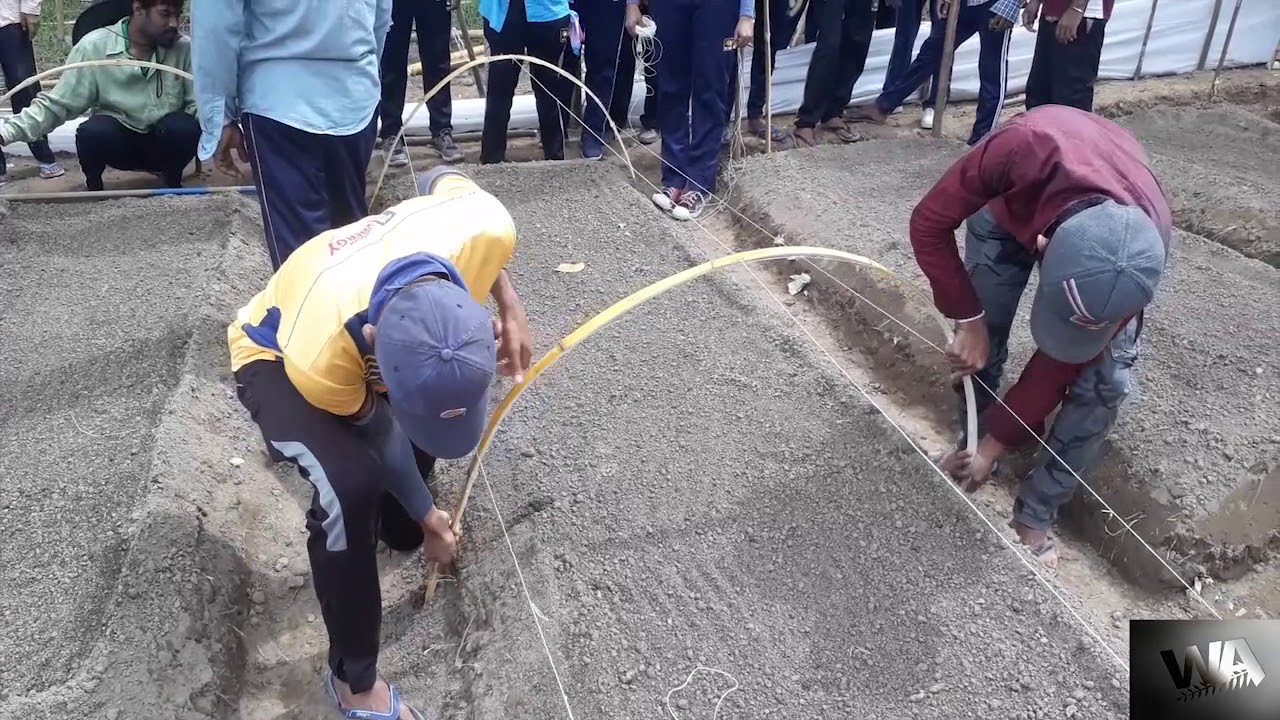 How to make rise bed vegetable nursery